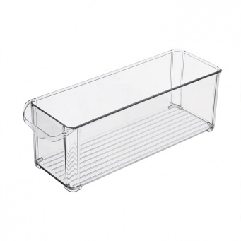 Купить Контейнер-органайзер для холодильника прозрачный, 30х10х10 см