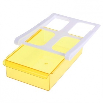 Купить Органайзер для холодильника на пластиковом основании Homsu, желтый