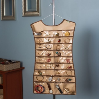 Купить Органайзер-платье для украшений, аксессуаров и мелочей (45х75 см)