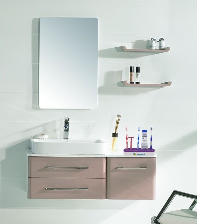 Купить Подставка для косметики, украшений и зубных щеток, фиолетовая