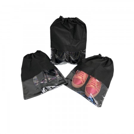 Купить Комплект чехлов для обуви и вещей (44x32см) Premium Black, 3шт.