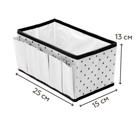 Купить Органайзер на стол для косметики и украшений Eco White (25х15х13 см)