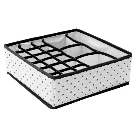 Купить Мульти-органайзер для нижнего белья и аксессуаров Eco White, 18+3+1 секция (30х30х11 см)