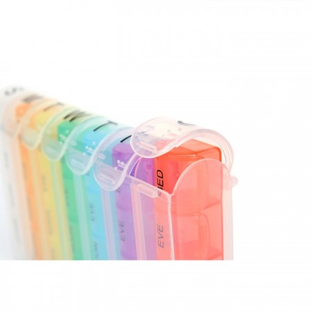 Купить Таблетница "Радуга", 20х11х3,4 см