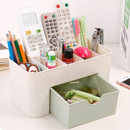 Купить Настольный органайзер для косметики Homsu, зеленый