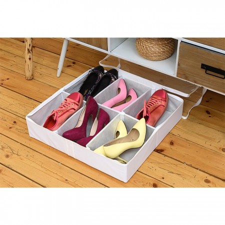 Купить Органайзер для обуви на 6 боксов White