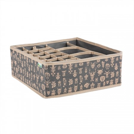 Купить Мульти-органайзер для нижнего белья и аксессуаров Hipster Animals (18+3+1 секция)