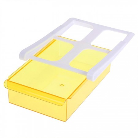 Купить Органайзер для холодильника на пластиковом основании Homsu, желтый