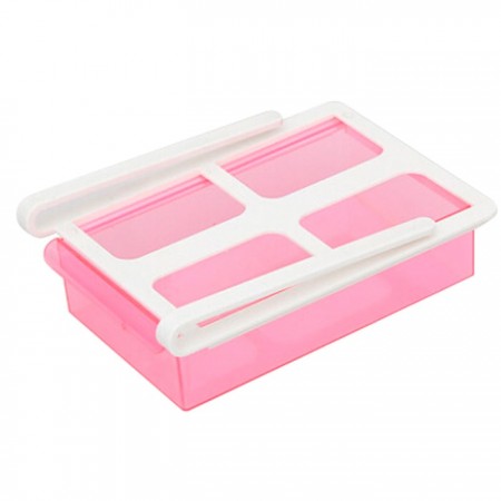 Купить Органайзер для холодильника на пластиковом основании Homsu, розовый