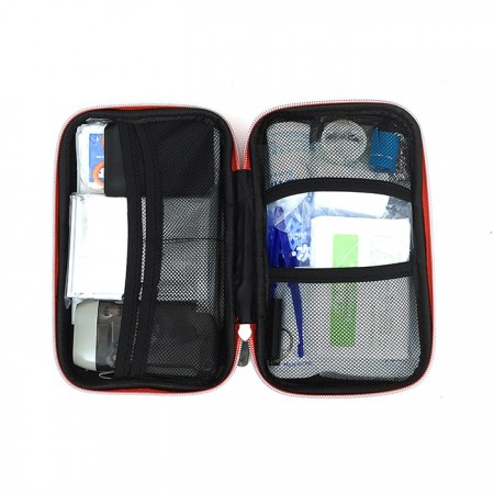 Купить Органайзер дорожный для лекарств с наполнением, красный