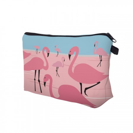 Купить Косметичка Pink Flamingos, 20х14х4