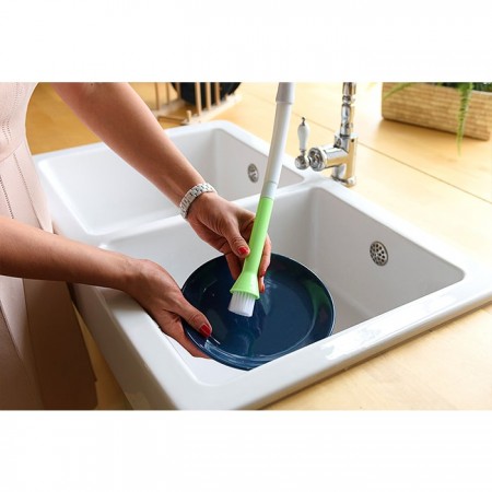 Купить Щетка-насадка на смеситель, зеленая