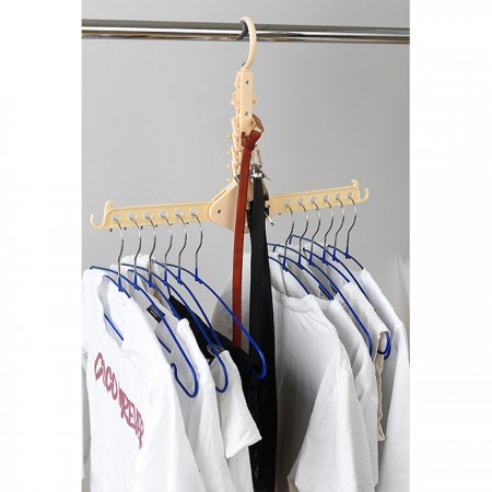 Купить Подвесной органайзер для вешалок и аксессуаров, бежевый