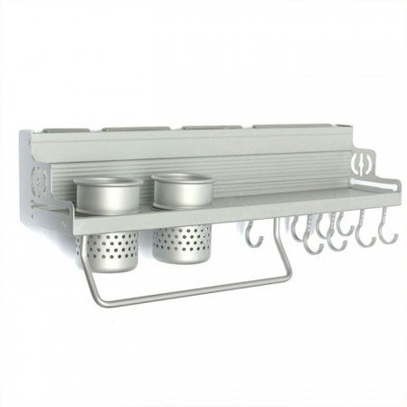 Купить Полка-держатель для кухонных принадлежностей, настенная