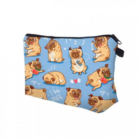 Купить Косметичка Pugs, 20х14х4