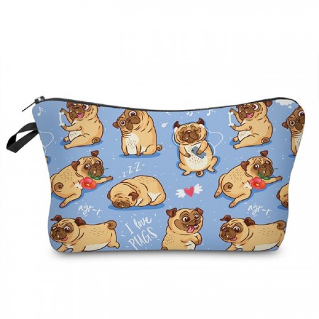 Купить Косметичка Pugs, 20х14х4