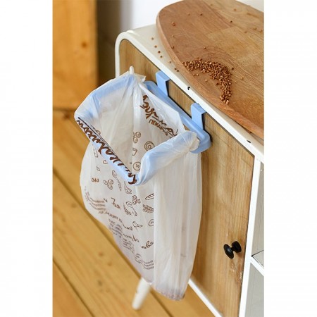 Купить Многофункциональный держатель на дверцу шкафа, голубой