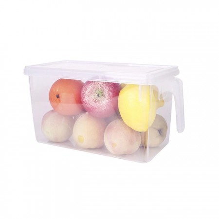 Купить Контейнер для холодильника с ручкой, прозрачный