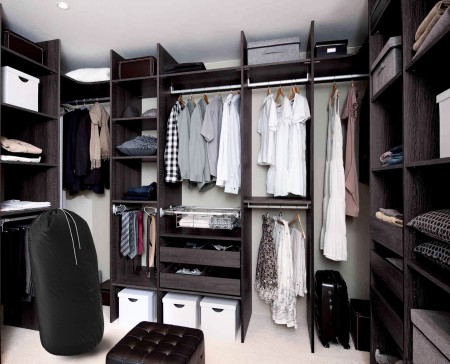 Купить Сумка-мешок для стирки белья большой, черный