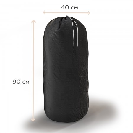 Купить Сумка-мешок для стирки белья большой, черный