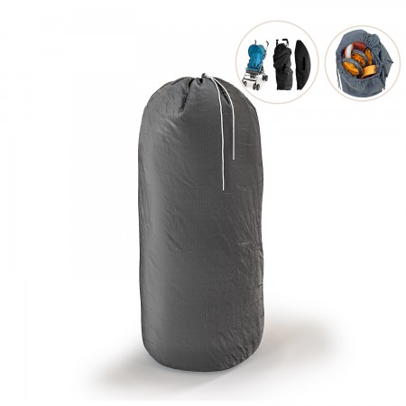 Купить Сумка-мешок для стирки белья большой, серый