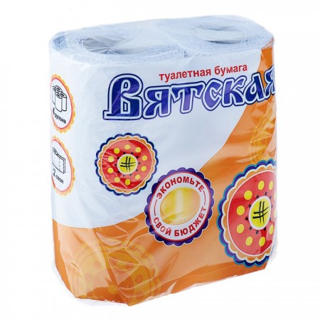 Купить Туалетная бумага "Вятская", 4 шт