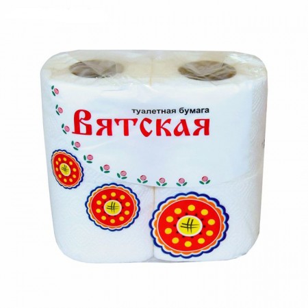 Купить Туалетная бумага "Вятская", 4 шт