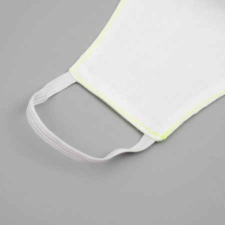 Купить Маска тканевая многоразовая для лица, 26 х 13 см, белая