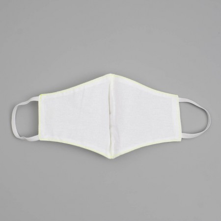 Купить Маска тканевая многоразовая для лица, 26 х 13 см, белая