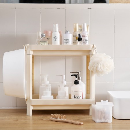 Купить Этажерка Vanilla 3 яруса на съемных колесиках