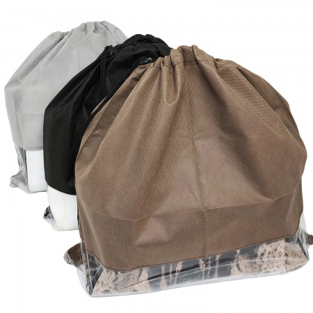 Купить Чехол для хранения сумок с окном (50x50см), серый