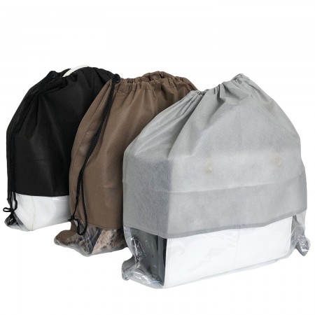 Купить Чехол для хранения сумок с окном (50x50см), серый