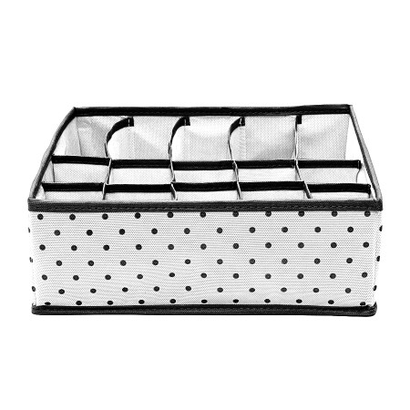 Купить Органайзер для нижнего белья и бюстгальтеров Eco White, 10 ячеек и 5 секций (30х30х11 см)