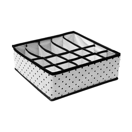 Купить Органайзер для нижнего белья и бюстгальтеров Eco White, 10 ячеек и 5 секций (30х30х11 см)