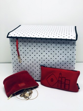 Купить Коробка для хранения вещей с крышкой Eco White (38х25х30 см)