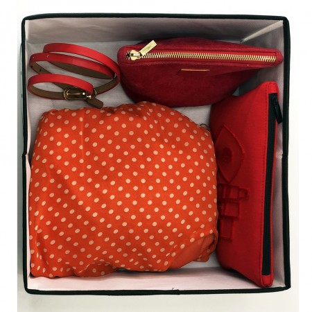 Купить Коробка квадратная для хранения вещей Eco White (30х30х13 см)