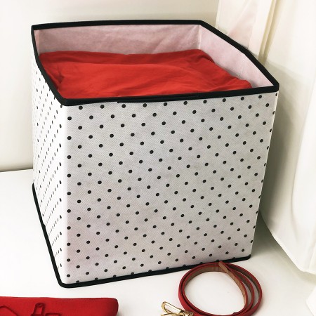 Купить Коробка-куб для хранения вещей Eco White (30х30х30 см)