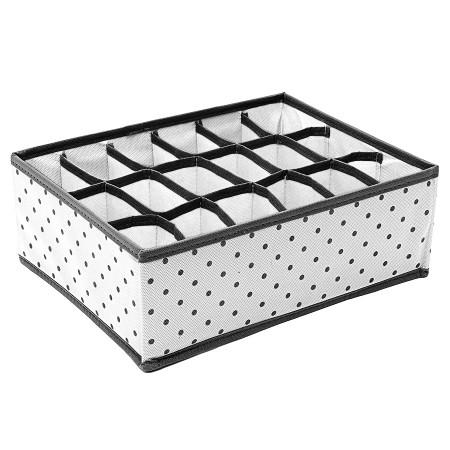 Купить Органайзер для нижнего белья Eco White, 18 ячеек (31х24х11 см)