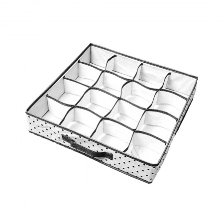 Купить Органайзер большой для одежды Eco White на 16 ячеек (40х40х9)