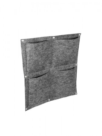 Купить Квадратный органайзер подвесной с 4 карманами, фетр (50х50 см)