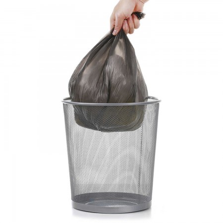 Купить Мешки для мусора 35 литров Homsu, размер M, 50*60 см, 120 шт (6 роликов x 20 шт)