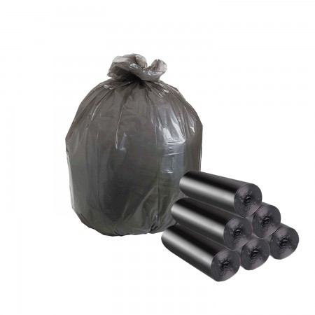 Купить Мешки для мусора 35 литров Homsu, размер M, 50*60 см, 120 шт (6 роликов x 20 шт)