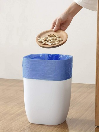 Купить Мешки для мусора с затяжками 35 литров Homsu, размер M, 51*53 см, 45 шт (3 ролика x 15 шт)