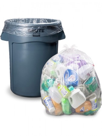 Купить Мешки для мусора с ароматом ванили 30 литров Homsu, размер M, 50*60 см, 120 шт (6 роликов x 20 шт)