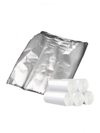 Купить Пакеты фасовочные пищевые Homsu, 24* 37 см, 500 шт (5 роликов x 100 шт)