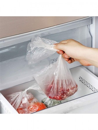 Купить Пакеты для заморозки продуктов Homsu, 24* 40 см, 180 шт (6 роликов x 30 шт)