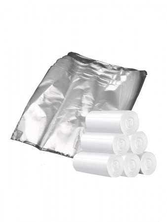 Купить Пакеты для заморозки продуктов Homsu, 24* 40 см, 180 шт (6 роликов x 30 шт)