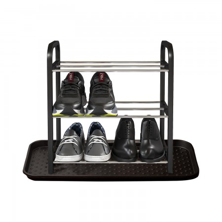 Купить Комплект лоток для обуви + полка на 3 яруса