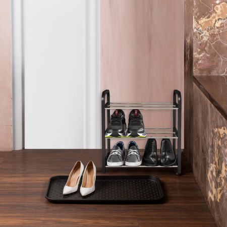 Купить Комплект лоток для обуви + полка на 3 яруса