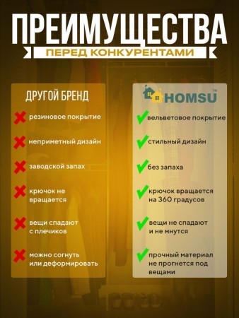 Купить Вешалки-плечики вельветовые, противоскользящие, набор 10 штук, белые